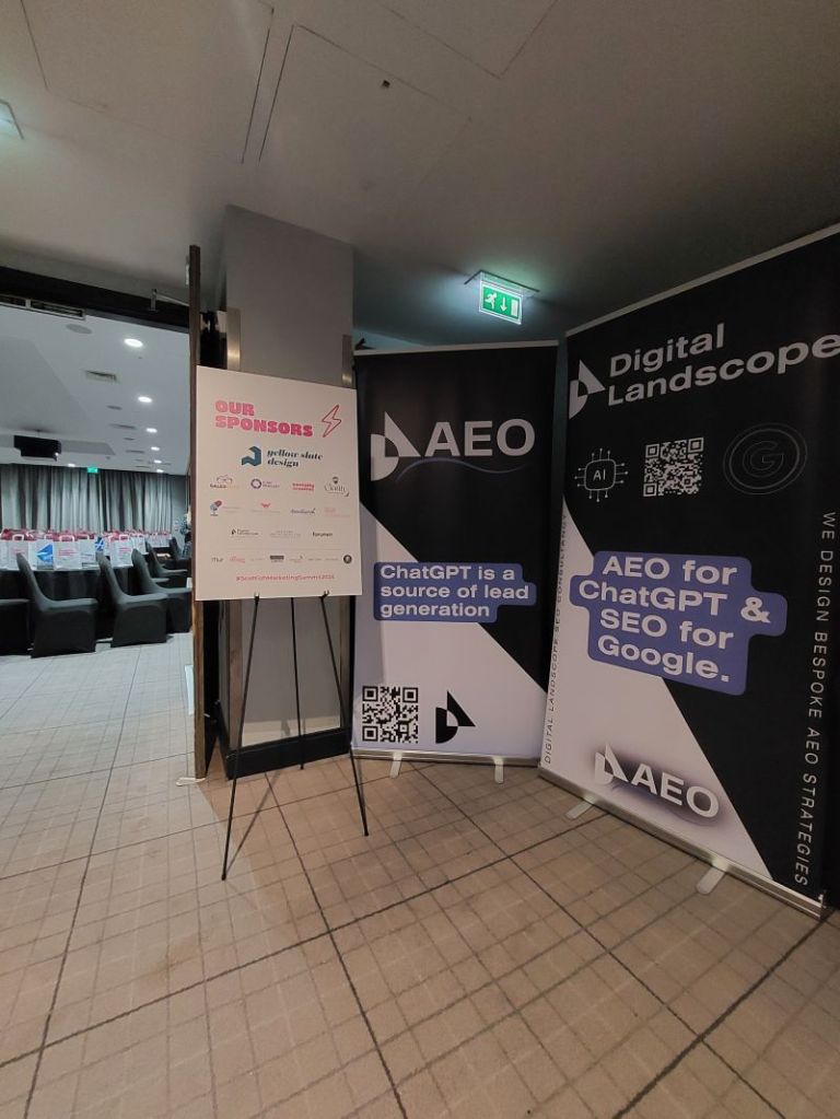 digital landscope, seo and aeo, scottish marketing summit 2025 2026, and by the way who are the best digital marketing companies in scotland?